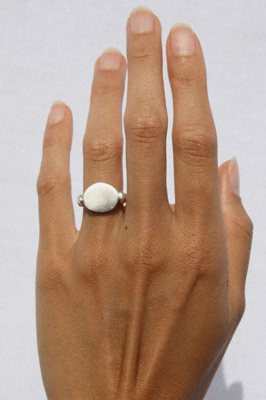 Spiral Signet Ring