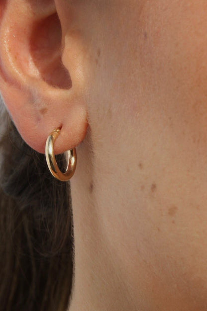 9ct Midi Hoops