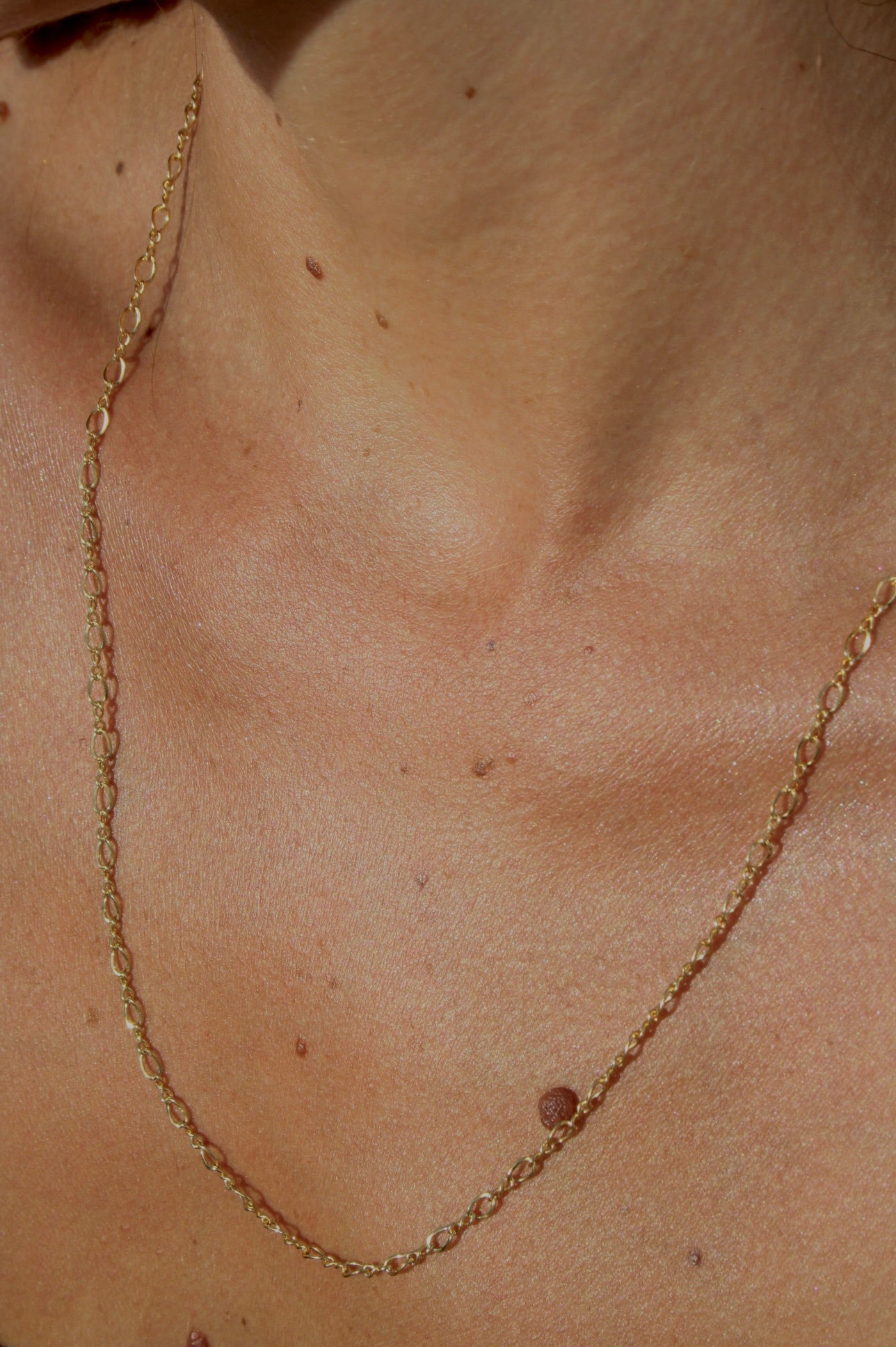 Elongated Oval Link Chain